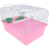 BELLIFFY Kleiner Vogelkäfig Für Nymphensittiche Tragbarer Vogelreisekäfig Mit Futternapf Vogeltransportkäfig Einfach Zu Reinigen Für Kleine Vögel