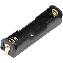 goobay Batteriehalter - 1x AAA mit Lötanschluss