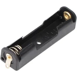 goobay Batteriehalter - 1x AAA mit Lötanschluss