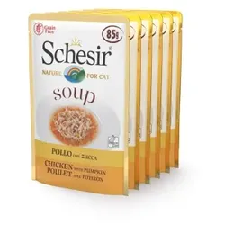 Schesir Suppe 6x85g Huhn, Karotte & Kürbis