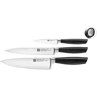 Zwilling All * Star Messerset 3-tlg, Silber Kochmesser Küchenmesser