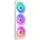 NZXT F420 RGB Core (2025) Gehäuselüfter 3x140mm Single-Frame Weiß