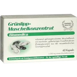 Certmedica International GmbH Grünlipp Muschel Konzentrat Kapseln 60 St
