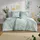 Estella Mako Jersey Bettwäsche Phoenix Mint 155 x 220 cm + 80 x 80 cm