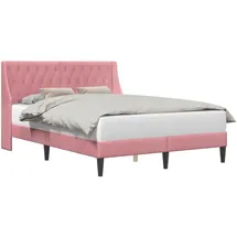 vidaXL Modernes Bett 160 x 200 cm Rosa