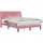 vidaXL Modernes Bett 160 x 200 cm Rosa