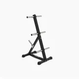 SF SUPRFIT Langhantelständer Weight Rack Hantelscheibenständer, Bis zu 300 kg Traglast für alle 50mm-Hantelscheiben geeignet. schwarz