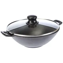 Kela Wokset Mini Gusseisen schwarz 5tlg 8,0cm 24,0cmØ 1,6l