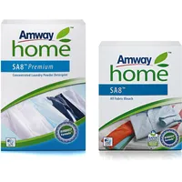 1 x Premium Konzentriertes Vollwaschmittel SA8TM - 1 kg + 1 x Textilbleichmittel - groß SA8TM - All Fabric Bleach - 1 kg - Amway - (Art.-Nr.: 109848) + (Art.-Nr.: 110481)