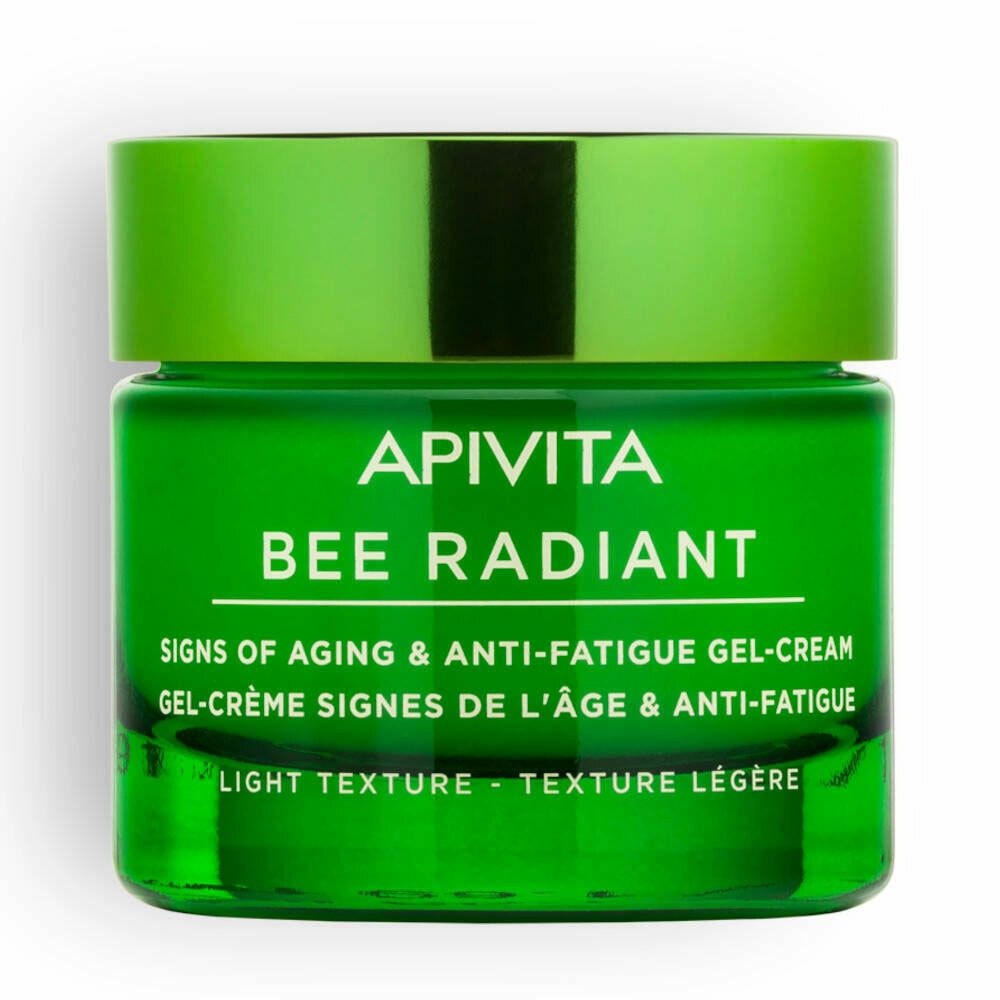 APIVITA Bee Radiant Gel-crème Signes de l'Âge & Anti-fatigue - Légère 50 ml crème