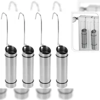 EDM Luftbefeuchter 2er-Set 25x25 cm silber