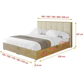 altdecor ENZO7 140 x 200 cm Beige