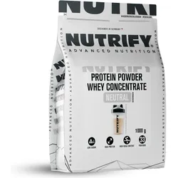 NUTRIFY Whey Proteinpulver Konzentrat neutral 1kg BT