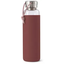 Black+Blum Glaswasserflasche 600ml - Burgundy - One Size