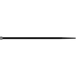 SAPISELCO Kabelbinder schwarz nicht UV-stabilisiert innenverzahnt B.2,5x100mm Bündel-D.24mm 100 Stück
