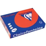 Clairefontaine Kopierpapier 1004C A4 160g korallenrot 250Bl.