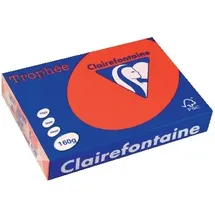Clairefontaine Kopierpapier 1004C A4 160g korallenrot 250Bl.