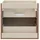 petits-meubles Doppelwaschtisch 120,4 x 57 x 46 cm Beige