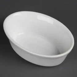 Olympia Whiteware ovale Auflaufformen 16,1cm