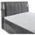 MID.YOU Boxspringbett Dallas m. LED ca. 180x200 cm Anthrazit,