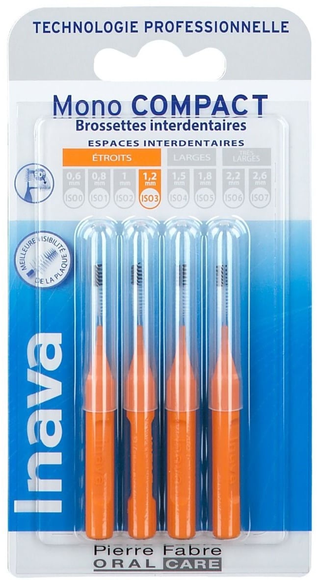 Ivana Mono Compact Schmale Interdentalbürsten 1,2 mm