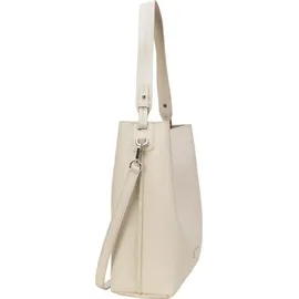 Marc O'Polo Brinja Hobo Bag Leather Grey Silk/Beige