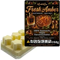 WonderWax Duftwachs WonderWax® Duftwachs 6 Sterne, (Fresh Amber), Duftrichtung: Fresh Amber