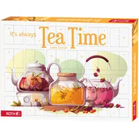 ROTH Adventskalender - Bio-Tee-Adventskalender - 45x34x4 cm - 80684