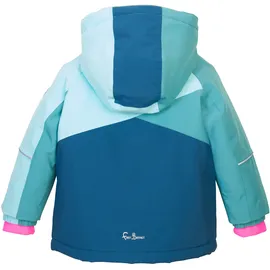 KILLTEC first instinct by killtec Unisex Baby Fisw 41 Mns Jckt Skijacke/Funktionsjacke Mit Kapuze Und Schneefang, Petrol, 110-116 EU