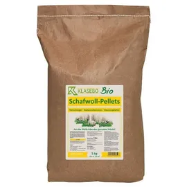 KLASEBO Schafwoll-Pellets Bio 5 kg