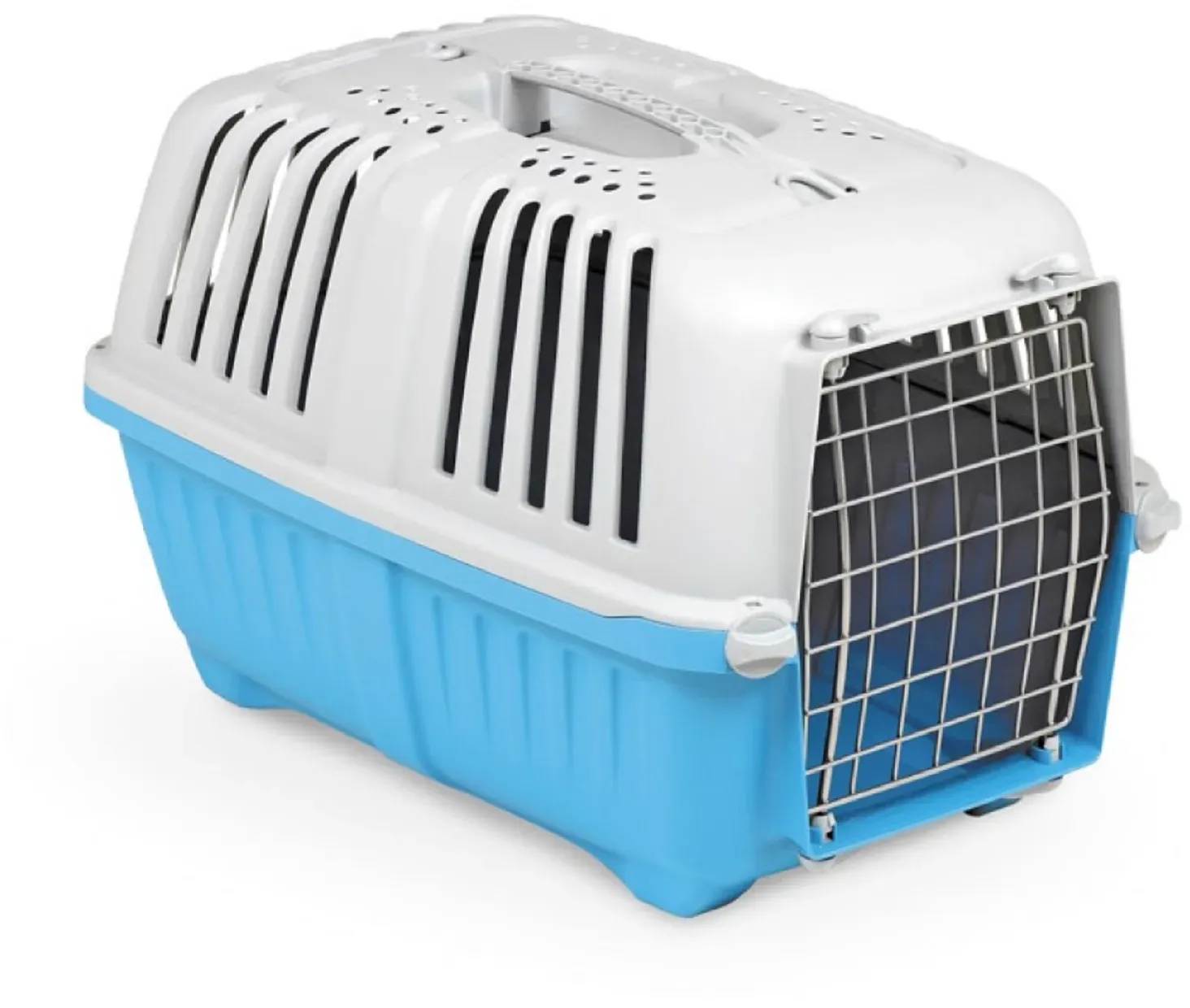 Transportbox Pratiko mit Metalltür für Katze Hund