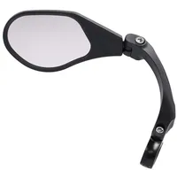 XLC Fahrradspiegel-2503250005 Fahrradspiegel Schwarz 22mm