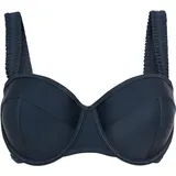 lscn by lascana Bikini-Top Damen Nachtblau 38 Cup C