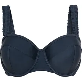 lscn by lascana Bikini-Top Damen Nachtblau 38 Cup C