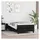 vidaXL Boxspringbett 90 x 200 cm Schwarz