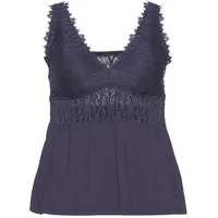 LASCANA Spitzentop Damen nachtblau Gr.36/38