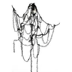 Halloween Dekoration - Spinnennetz leuchtend (240cm)
