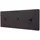 MCW Akustik-Tischtrennwand, Braun, Textil, 160x60x2 cm,