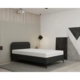 panda möbel Mavilo 120 x 200 cm H2/H3 Schwarz