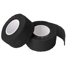 Lifemed Pflasterverband selbsthaftend Heftpflaster schwarz 5 m x 2,5 cm 9 St.
