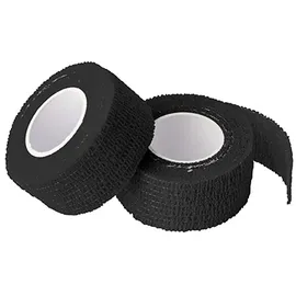 Lifemed Pflasterverband selbsthaftend Heftpflaster schwarz 5 m x 2,5 cm 9 St.