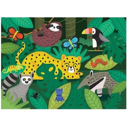 Mudpuppy Fuzzy Puzzle 42pc / Rainforest (42 Teile)