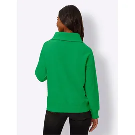 Heine Sweatshirt grün 42
