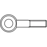 TOOLCRAFT Ringschraubösen 15mm Stahl verzinkt 50St.