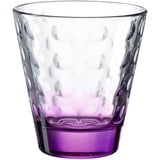 LEONARDO Trinkglas Optic violett 215 ml,