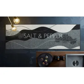 Wash+Dry Salt & Pepper 60 x 180 cm Grau