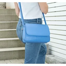 Alessandro Salvatore Florenz 12975 Schultertasche Leder Blue