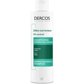 Vichy Dercos Technique Oil Control Shampoo Sebo Regolatore Trattante, 200 ml