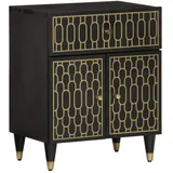vidaXL Nachttisch 50 x 33 x 60 cm Massivholz Mango