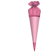 ROTH DIY Stoffschultüte rosa, 70cm